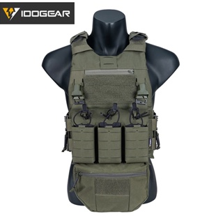 IDOGEAR Tactical Radio Pouch For Walkie Talkie MOLLE MBITR PRC148 152  Paintball