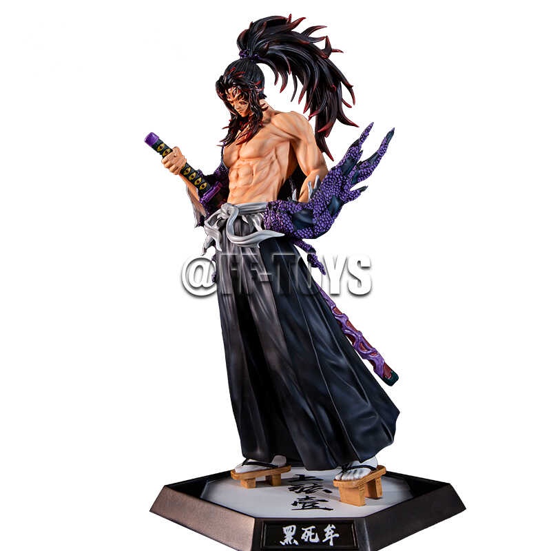 Anime Demon Slayer Kimetsu No Yaiba Figure Kokushibo 32Cm PVC Action ...