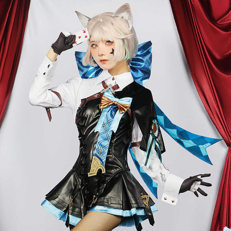 cosplay Linnette Genshin Impact Fengdan Gemini Linny Game Costume anime ...