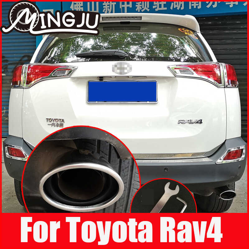 2007 Toyota RAV4 Limited 3.5L Stainless Steel Muffler Resonator Tail Pipe Exhaust Kit | Auto Parts