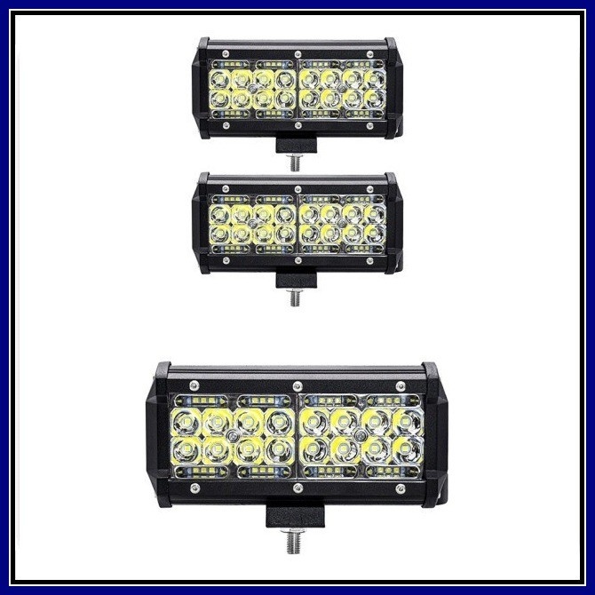 CI 7 Inch LED Light Bar DC 9-30V 120W 12000LM 6000K High Brightness LED ...