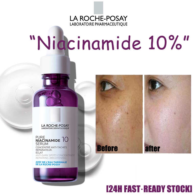 La Roche Posay Authentic Niacinamide 10 Serum Make Smoother And Brighter Skin Moisturing Face 2307