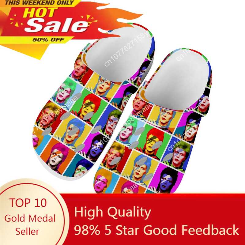 David Rock Star Singer Home Clog Mens Kababaihan Kababaihan Kababaihan ...