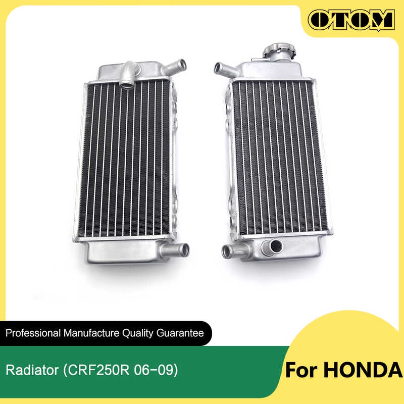 OTOM Motorcycle Performance Aluminum Radiator Kaliwa Kanang Tubig Tank ...