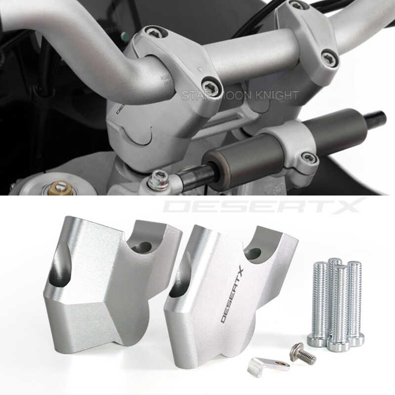 CNC Handlebar Riser Clamp Para Sa Ducati Desert X Desertx 2022 2023 ...