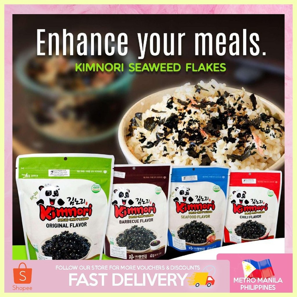 ® ♣ [] Kimnori korean crispy seaweed rice topping flakes (furikake mix ...