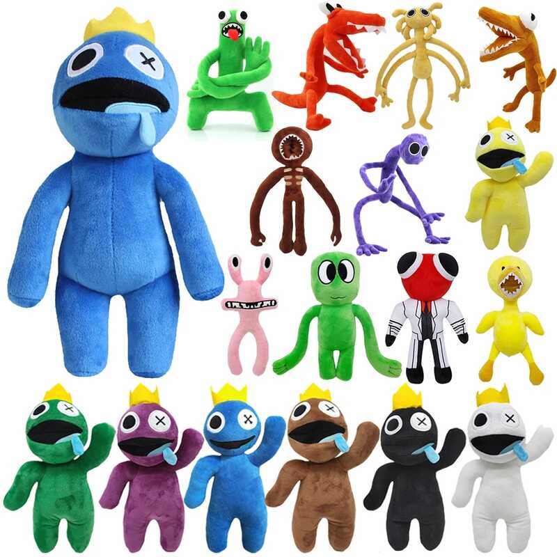 30cm Rainbow Friends Plush Toy Doors Figur Cartoon Game Character Doll ...