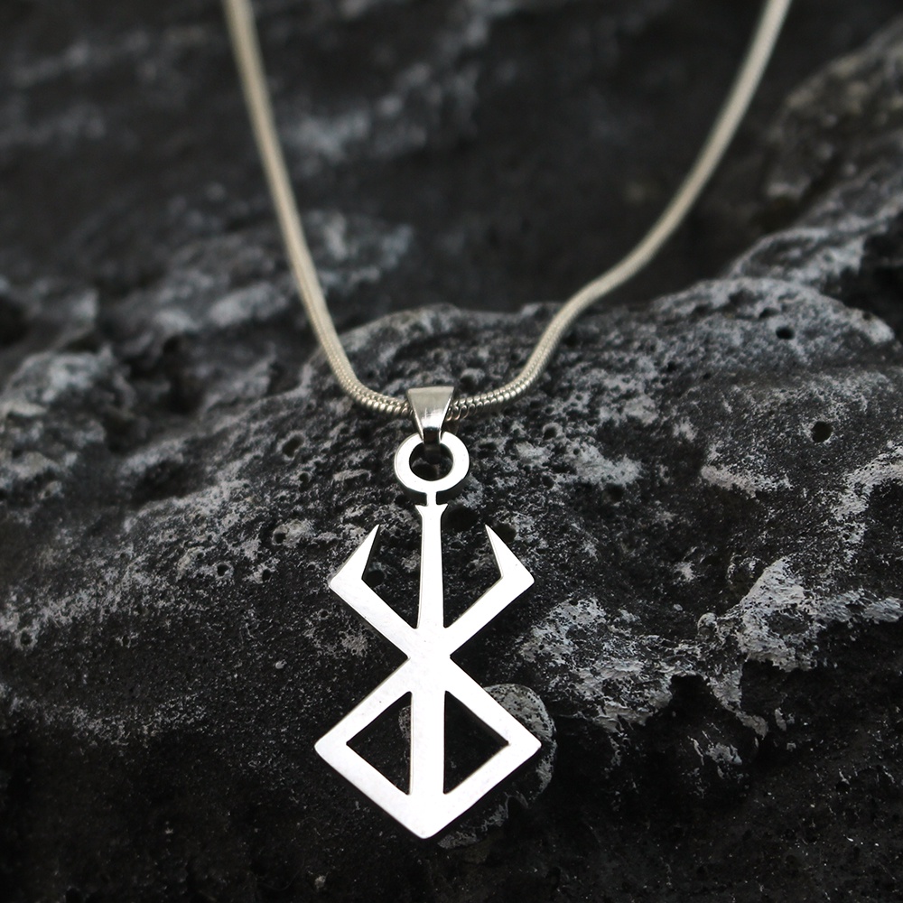 Berserk Necklace Guts Sword Logo Pendants Choker The Mad Warrior Of ...