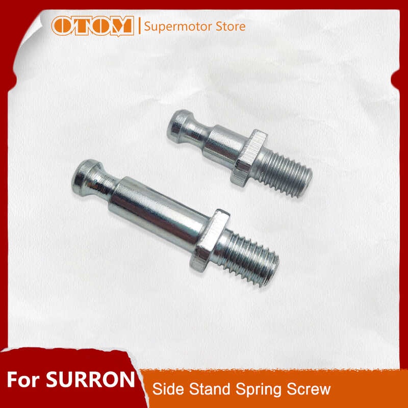 OTOM Motorcycle Side Stand Spring Bolts Bracket Original Screw Pin For