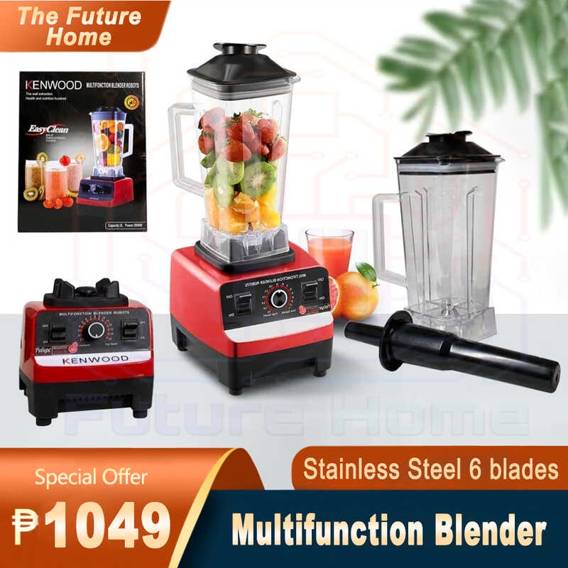 Professional Food Mixers Smoothie Maker Ice Crushing Blender Juicer For