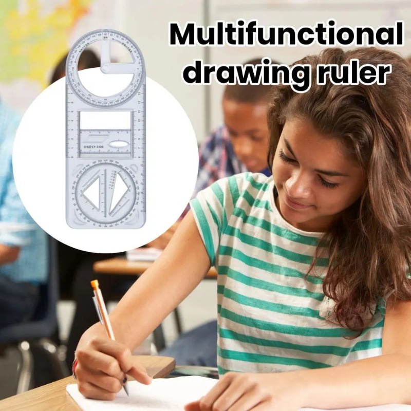 Multifunctional Geometric Ruler / Primary and Secondary School Activity ...