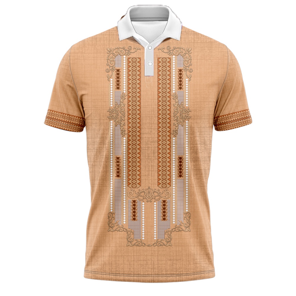 Philippine Ethnic/ Tribal Modern Barong Polo Shirt | Shopee Philippines