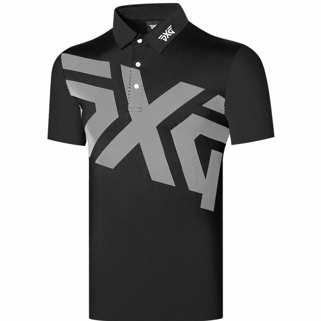 pxg golf clothing men's summer short sleeve quick-drying breathable ...