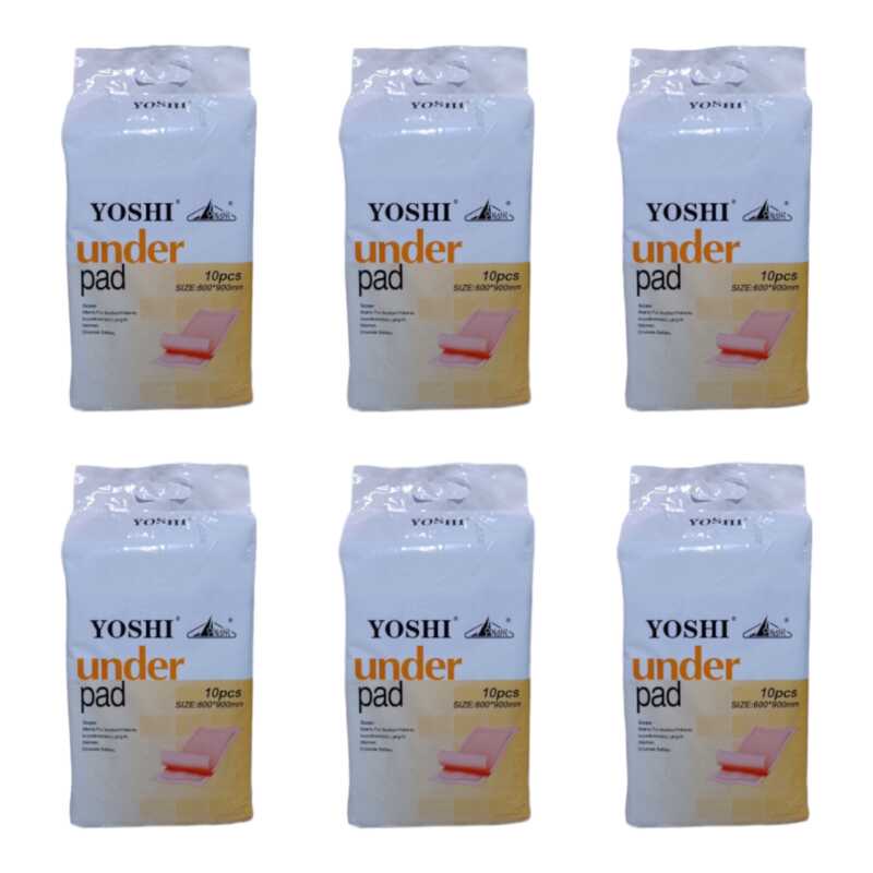 6Packs Yoshi Disposable Underpads 10Pads Per Pack Shopee Philippines
