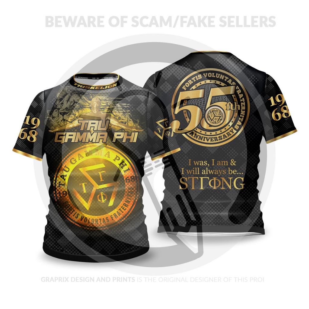 Tau Gamma Phi 55th Anniversary V.1-Tshirt Full Sublimation | Shopee ...