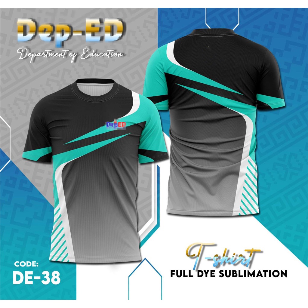 MATATAG T-SHIRT FULL SUBLIMATION DEPED BADGE PL-W1166 | Shopee Philippines