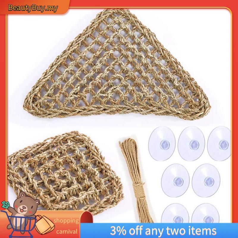 Bearded Dragon Hammock Reptile Lounger Hermit Crab Climbing Toys Tank Accessories for Habitats