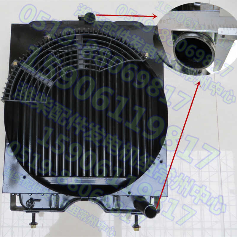 Weifang Weichai diesel engine accessories K4100ZD water tank radiator ...