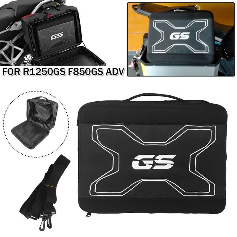 Motorcycle Vario Tool Box Inner Bag Waterproof Rear Top Case Saddlebags