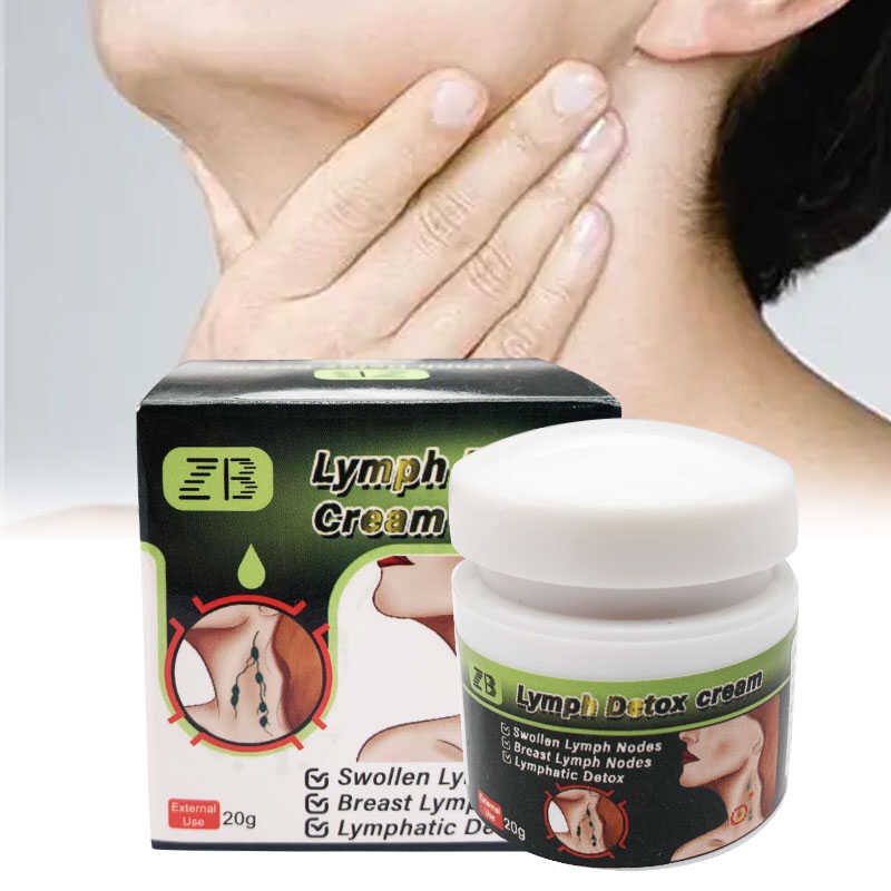 Chinese Herbal Medicine Lymph Detox Cream Armpit Neck Breast Anti Swelling Lymphatic Node 5321