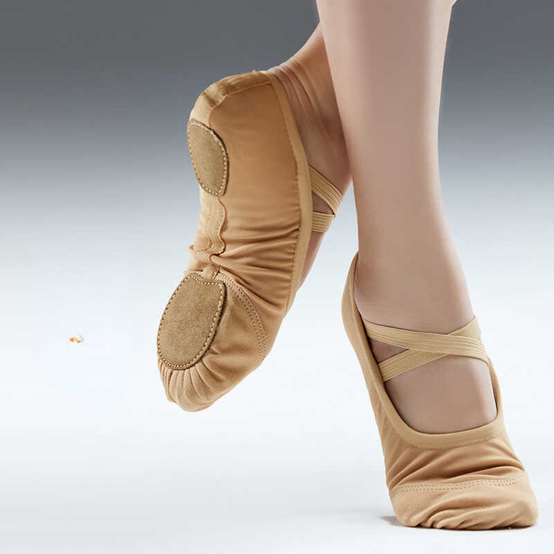 Ballet Shoes for Girls Dancing Slippers Dance Shoe Stretch Mesh Women ...