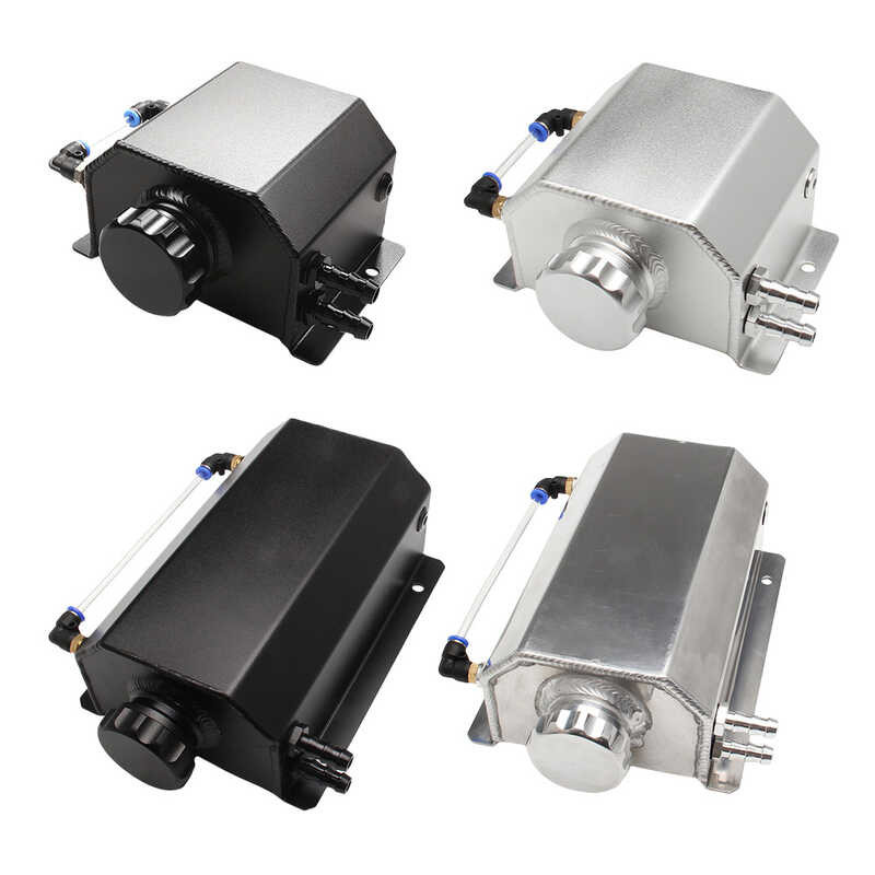 Universal 1L/2L Engine Oil Fuel Gas Catch Can Radiator Overflow Water ...