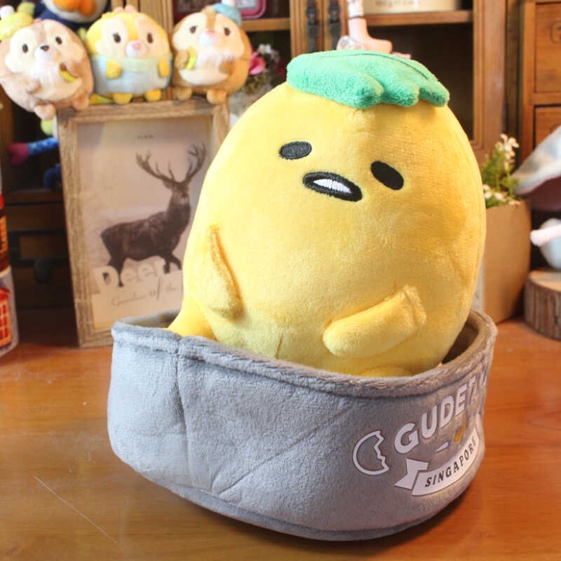 20cm Hobbies Stuffed Animals Movies TV Genuine Cute Cartoon Gudetama ...