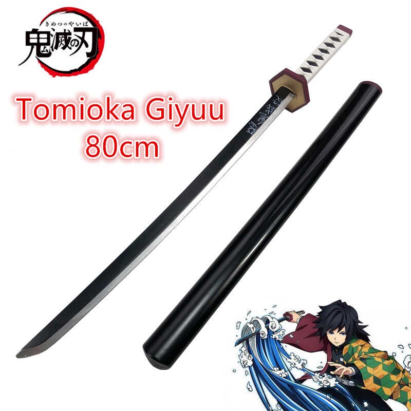 6 Anime Kimetsu No Yaiba Orihinal Katana Cosplay Arm Demon Slayer Sword ...