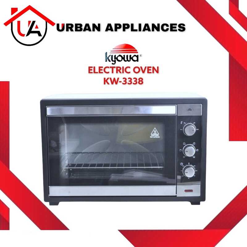 KYOWA Electric Oven 60 Liters Stainless Body KW3338 by URBANappliances