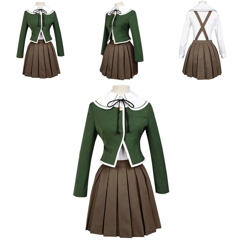 Dangan Ronpa Danganronpa Chihiro Fujisaki Uniform Suit Cosplay Costume Set Full Shopee Philippines