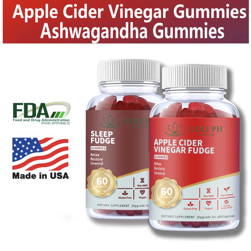 Goli Ph Apple Cider Vinegar Gummies For Lose Weight Detox Slimming And Melatonin Gummy Improve