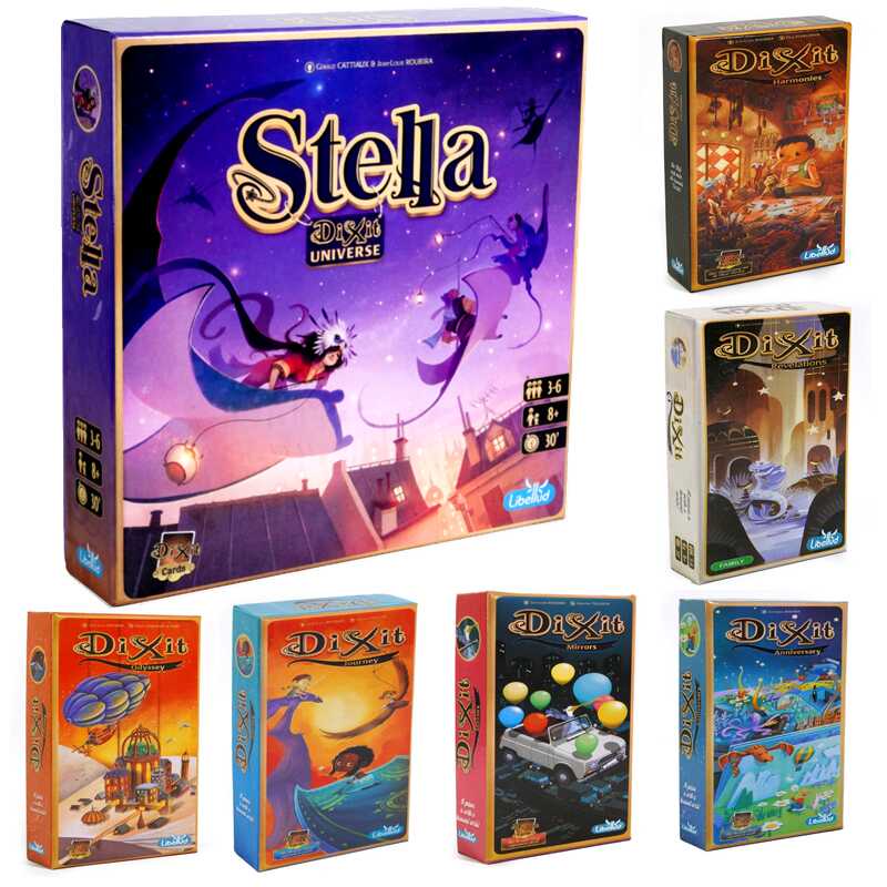 New Stella Dixit Universe English Board Games Anniversary Dixit ...