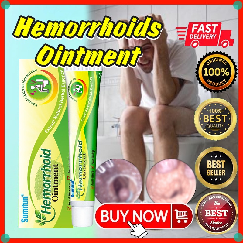 【7days Effective】20g Hemorrhoids Ointment Treatment Gamot Sa Almoranas ...