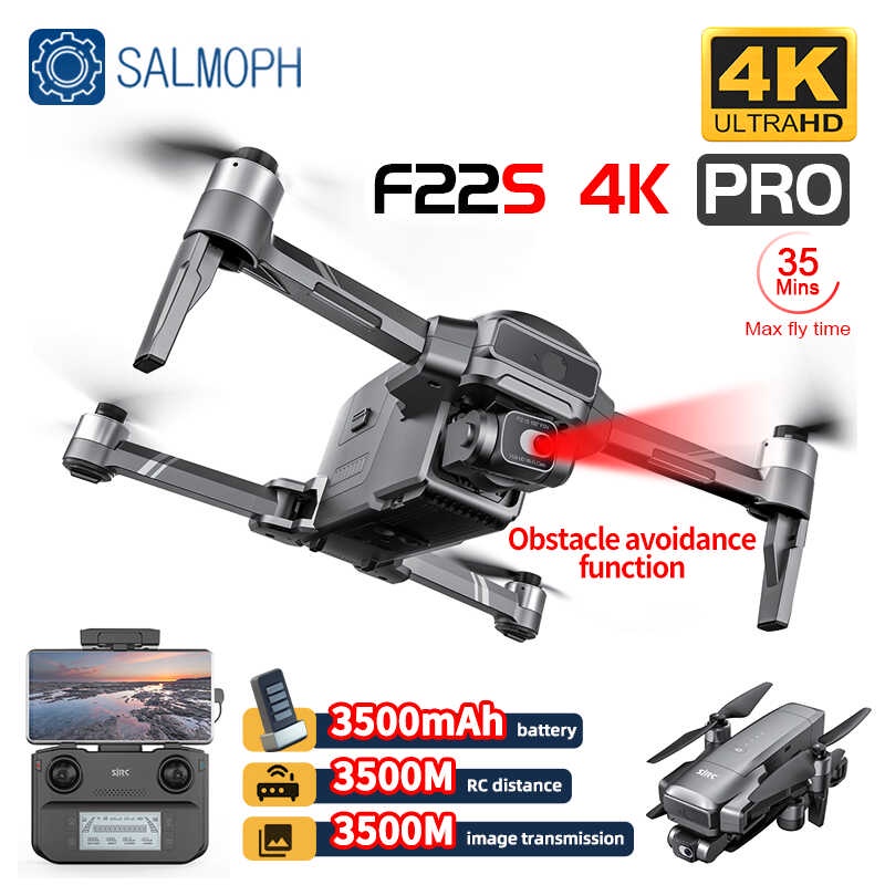 SJRC F22S 4K Pro Professional Drone With Camera Obstacle Avoidance 3 ...