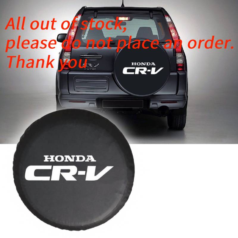 Honda CRV CRV 14 or 15 Inch Leather Spare Wheel Tire Cover Spare Wheel