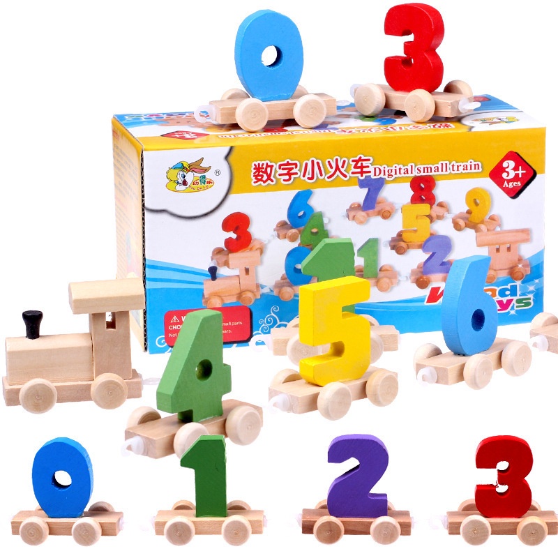 Build Your Own Train Name Puzzle Kids Educational Toy Extra Large