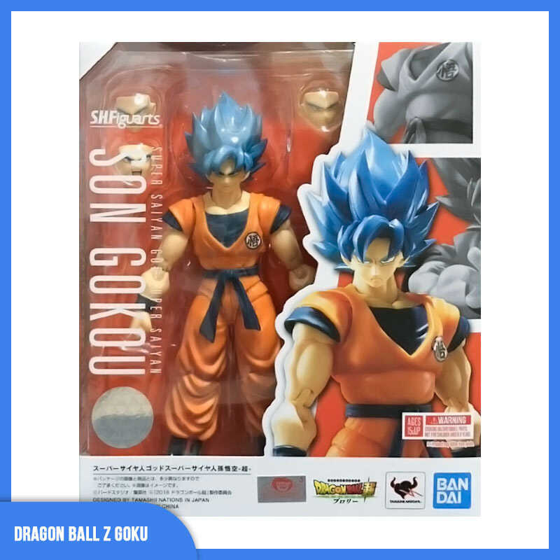 Original Bandai Dragon Ball Son Goku Shfiguarts Shf Super Saiyan Blue ...