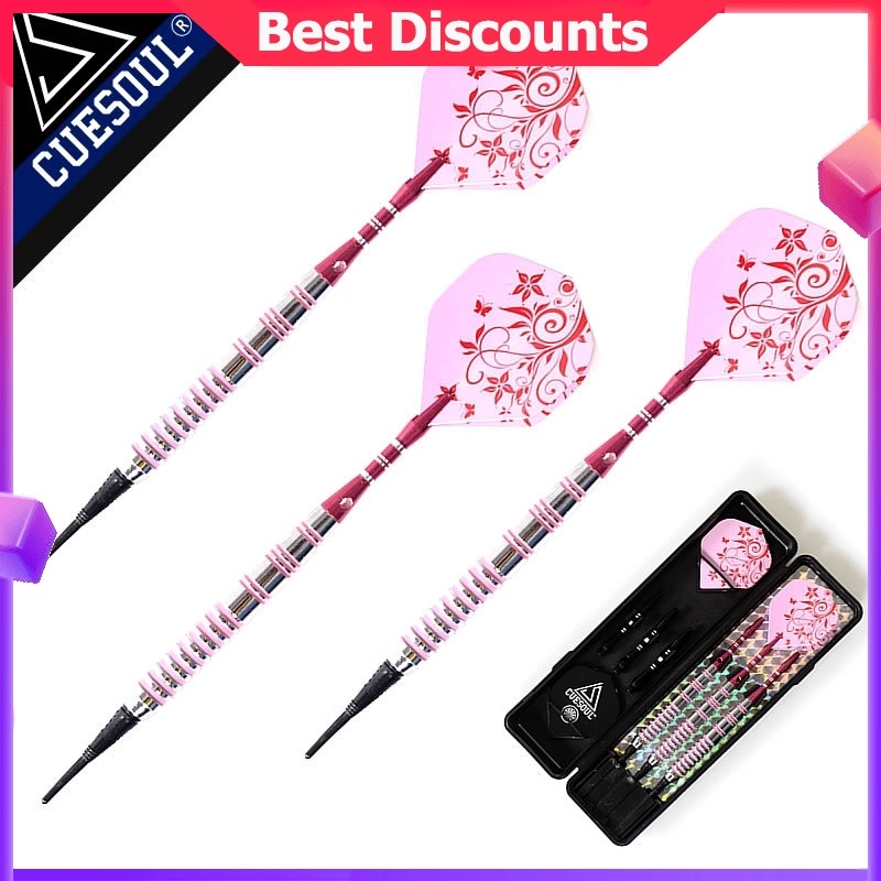 Darts Pin 20g Pink Soft Darts Electronic Soft Tip Darts With Aluminum ...