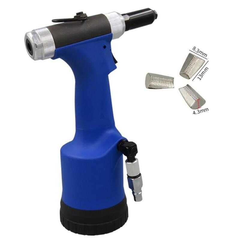 3-claw Pneumatic Air Hydraulic Riveter Nail Nut Riveting Tool Manual ...
