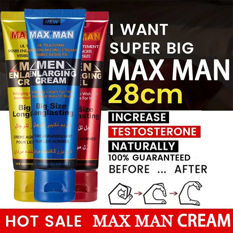 Maxman 50ml Penis Enlargement Gel Increase Mens Penis Length And Thickness Maxman For Men Sex