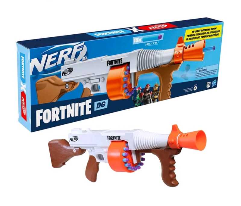 Nerf Fortnite DG Slamfire Action / 15 Elite Darts | Shopee Philippines