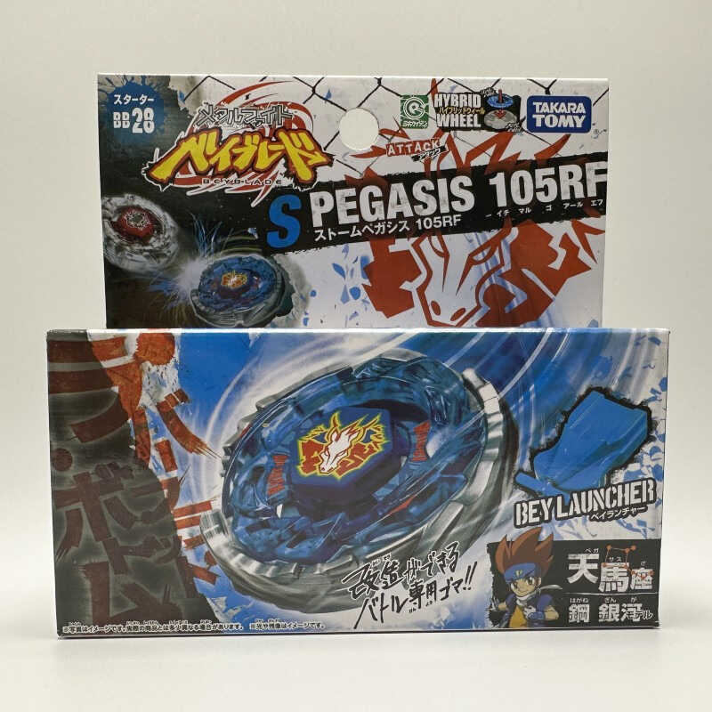 Takara Tomy Beyblade Metal Battle Fusion Top BB28 SPEGASIS 105RF Hybrid ...