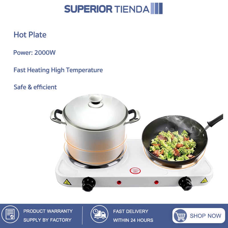 Furnace 1000W Cooktop Single Electric Burner Portable Hot Plate Travel Cook Stove Shopee