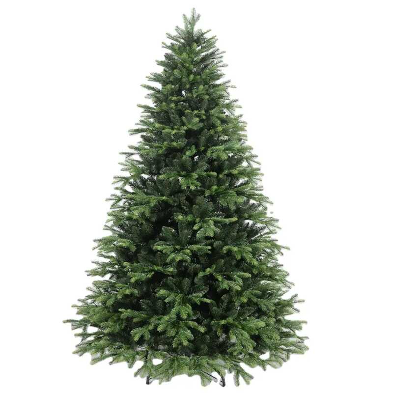 8 Ft PreLit Folding Tree Slim Artificial Christmas Trees Shopee