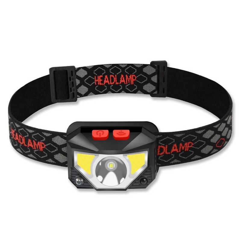 USB Rechargeable Xpg+Cob LED Headlamp Induction 500Lm Outdoor Work ...
