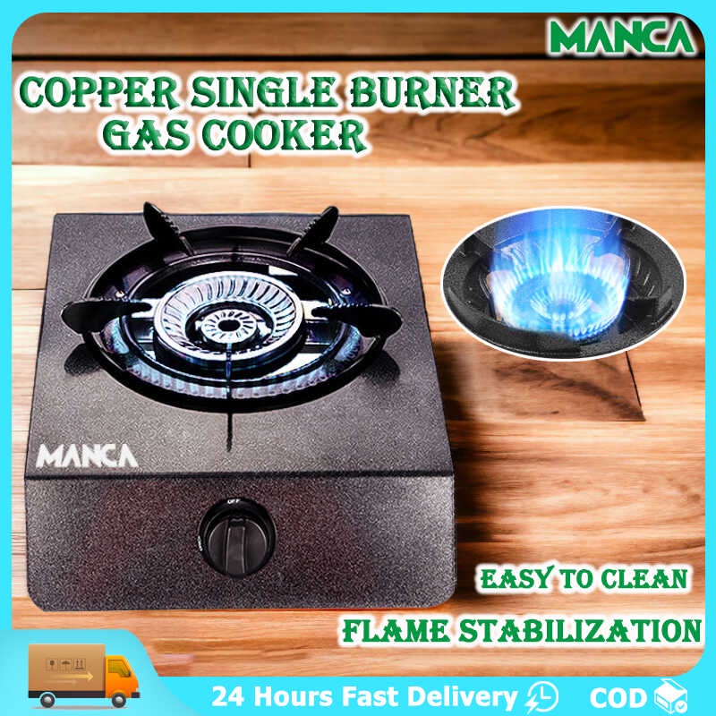 Single Burner Gas Stove Heavy Duty Electronic Ignition Gas Stove