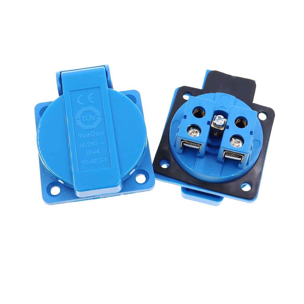 Germany France Waterproof Industrial Socket AC Power Socket EU ...
