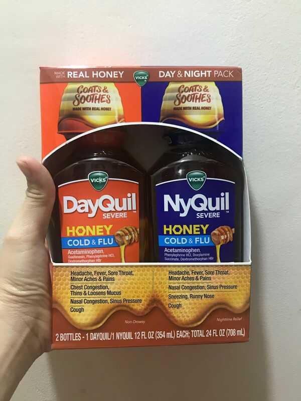 Vicks Dayquil and Nyquil Severe expiry date August 2024 Shopee