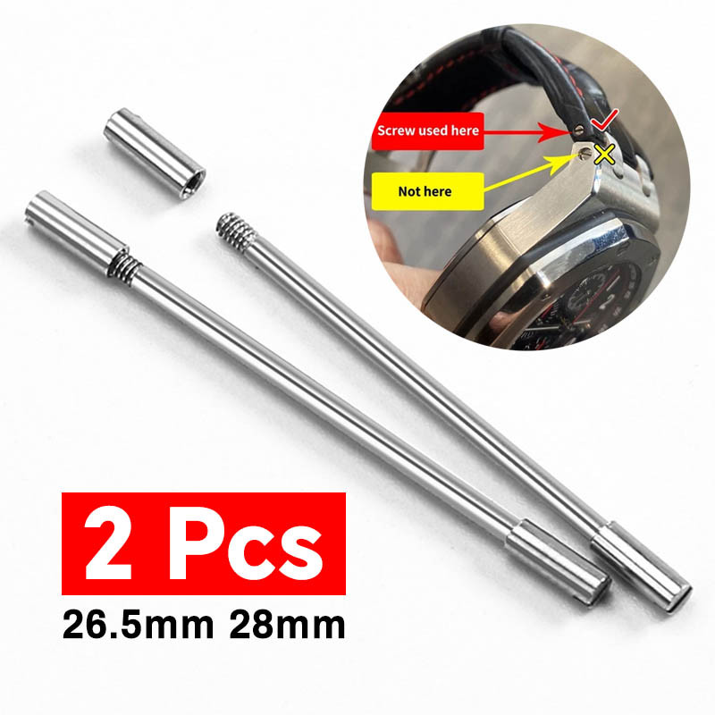 2pcs Screw Pins for AP Royal Oak Offshore Watch Connection Rod 26.5mm ...