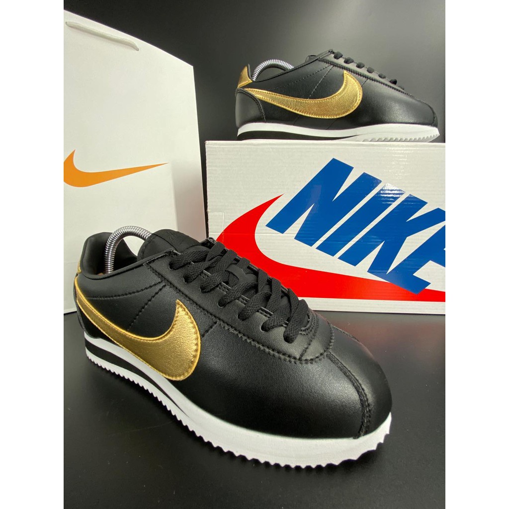 Nike cortez hotsell ultra black gold